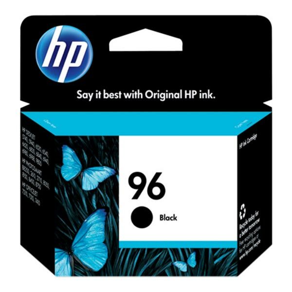 HP 96 (C8767WN) Black Original Ink Cartridge (860 Yield)