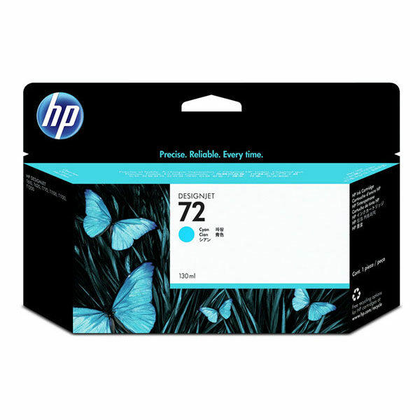 HP 72 (C9371A) Cyan Original Ink Cartridge (130 ml)