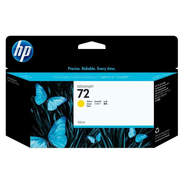 HP 72 (C9373A) Yellow Original Ink Cartridge (130 ml)