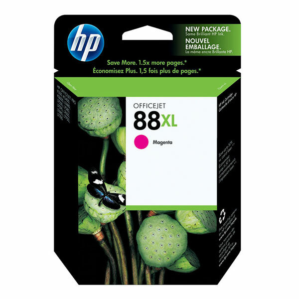 HP 88XL (C9392AN) High Yield Magenta Original Ink Cartridge (1980 Yield)