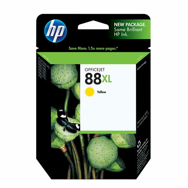 HP 88XL (C9393AN) High Yield Yellow Original Ink Cartridge (1540 Yield)