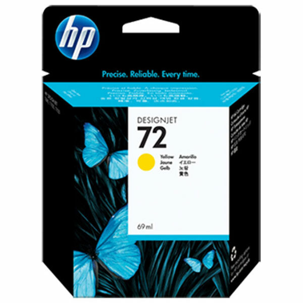 HP 72 (C9400A) Yellow Original Ink Cartridge (69 ml)