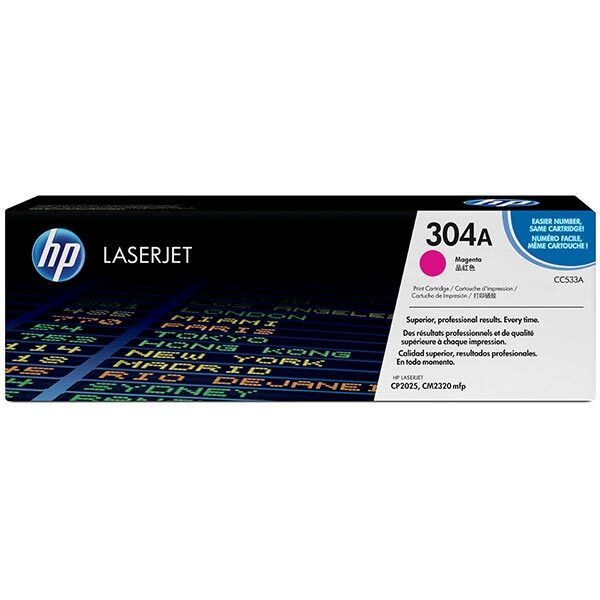 HP 304A (CC533AG) Magenta Original LaserJet Toner Cartridge for US Government (2800 Yield)