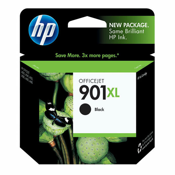 HP 901XL (CC654AN) High Yield Black Original Ink Cartridge (700 Yield)