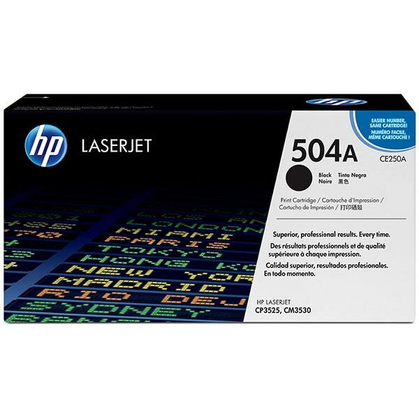 HP 504A (CE250AG) Black Original LaserJet Toner Cartridge for US Government (5000 Yield)