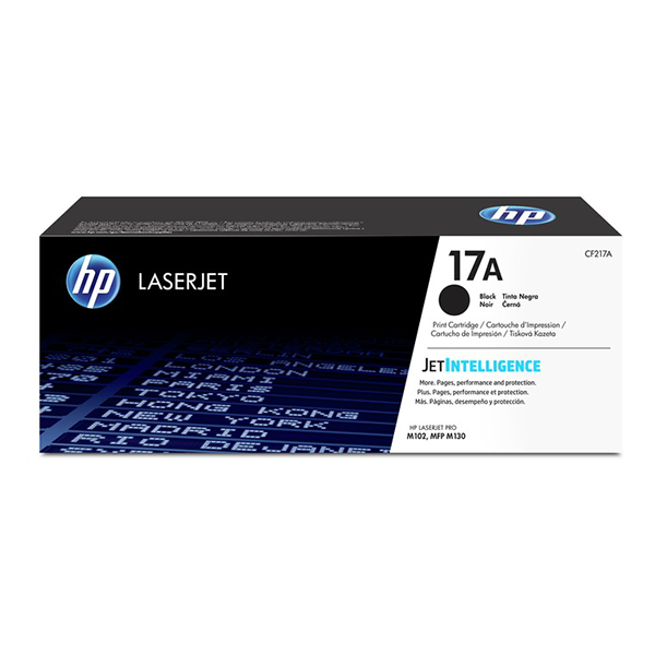 HP 17A (CF217A) Black Original LaserJet Toner Cartridge (1600 Yield)