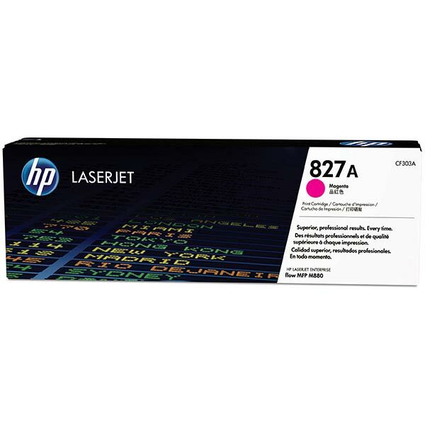 HP 827A (CF303A) Magenta Original LaserJet Toner Cartridge (32000 Yield)