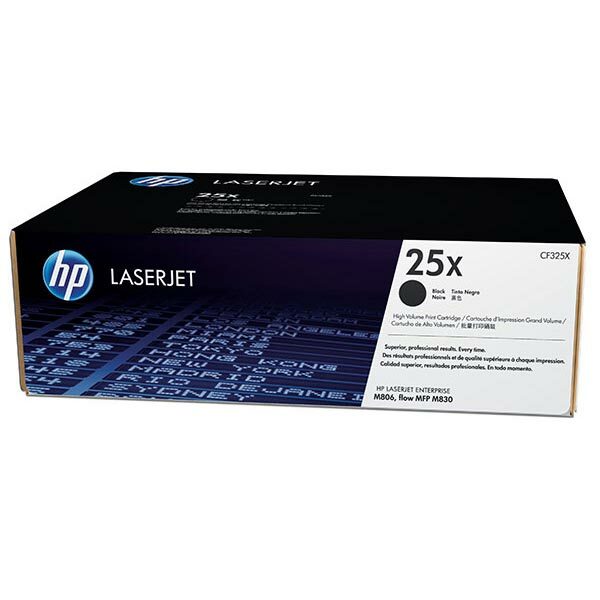 HP 25X (CF325X) Black Original LaserJet Toner Cartridge (34500 Yield)