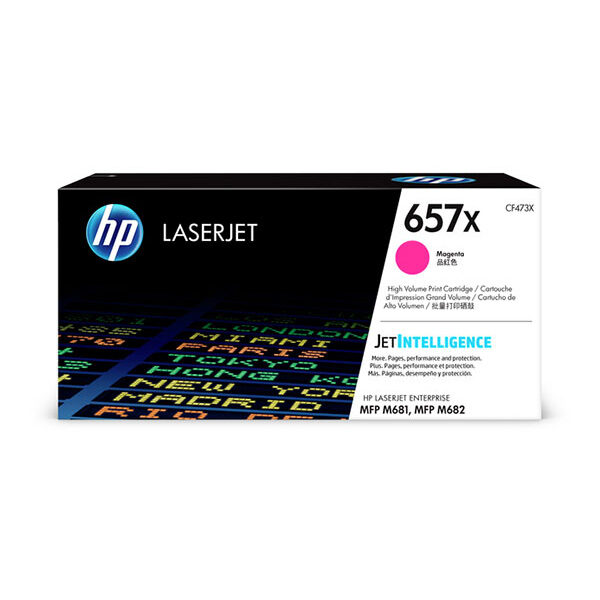 HP 657X (CF473X) High Yield Magenta Original LaserJet Toner Cartridge (23000 Yield)