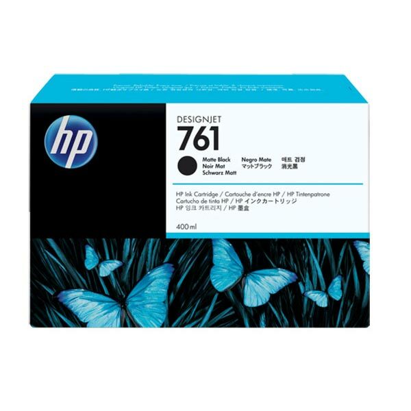 HP 761 (CM991A) Matte Black Original Ink Cartridge (400 ml)