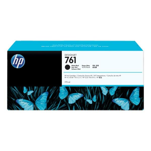 HP 761 (CM997A) Matte Black Original Ink Cartridge (775 ml)