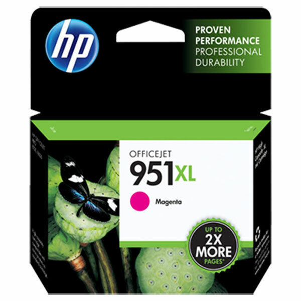 HP 951XL (CN047AN) High Yield Magenta Original Ink Cartridge (1500 Yield)