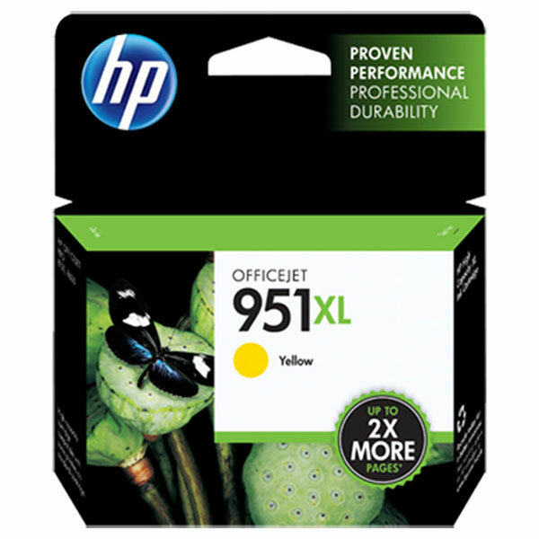 HP 951XL (CN048AN) High Yield Yellow Original Ink Cartridge (1500 Yield)