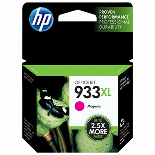 HP 933XL (CN055AN) High Yield Magenta Original Ink Cartridge (825 Yield)