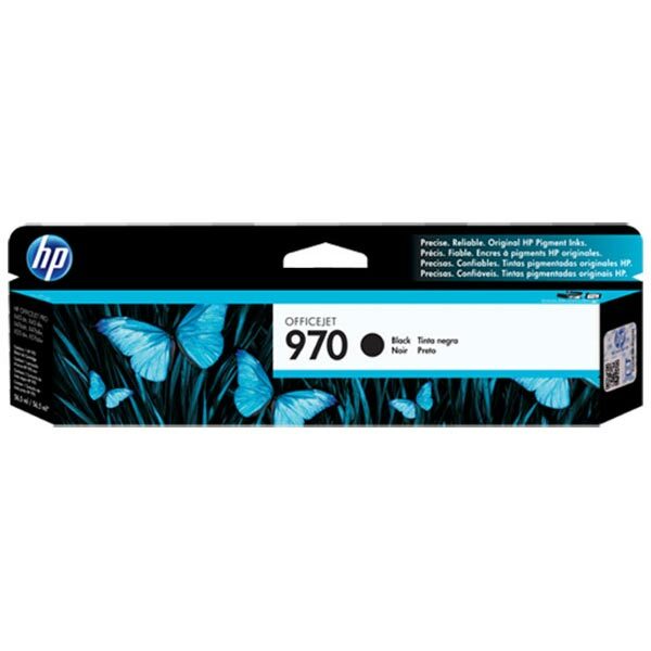 HP 970 (CN621AM) Black Original Ink Cartridge (3000 Yield)