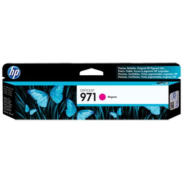 HP 971 (CN623AM) Magenta Original Ink Cartridge (2500 Yield)