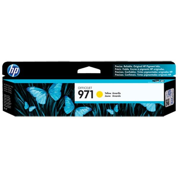 HP 971 (CN624AM) Yellow Original Ink Cartridge (2500 Yield)