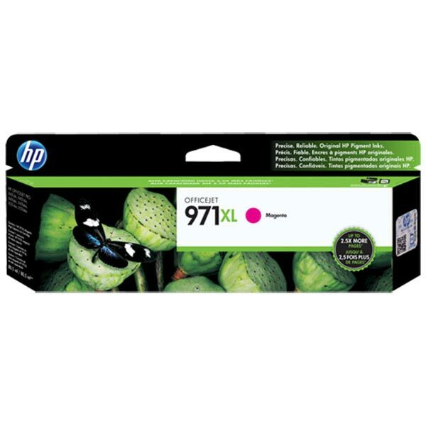 HP 971XL (CN627AM) High Yield Magenta Original Ink Cartridge (6600 Yield)