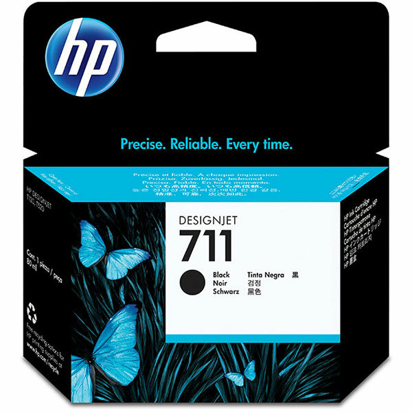 HP 711 (CZ133A) Black Original Ink Cartridge (80 ml)