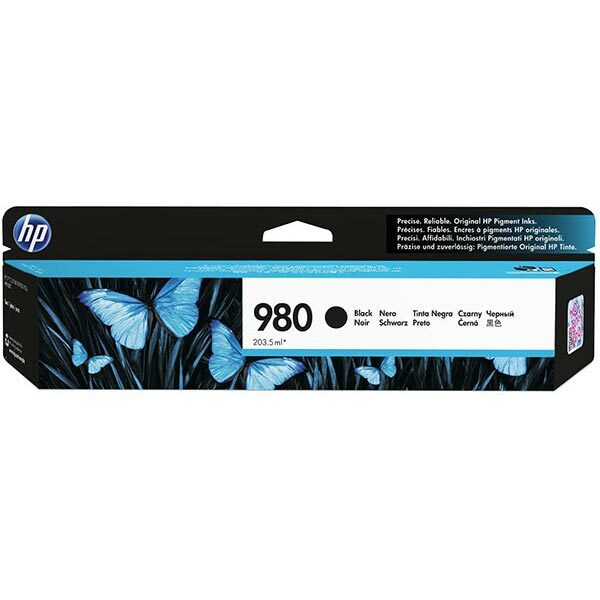 HP 980 (D8J10A) Black Original Ink Cartridge (10000 Yield)