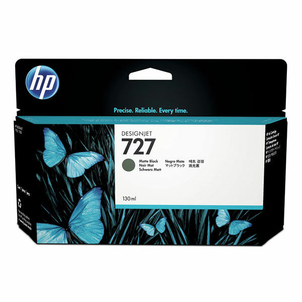 HP 728 (F9J68A) Matte Black Original Ink Cartridge (300 ml)