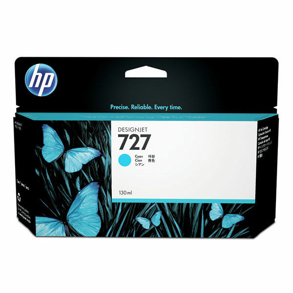 HP 727 (F9J76A) Cyan Original Ink Cartridge (300 ml)