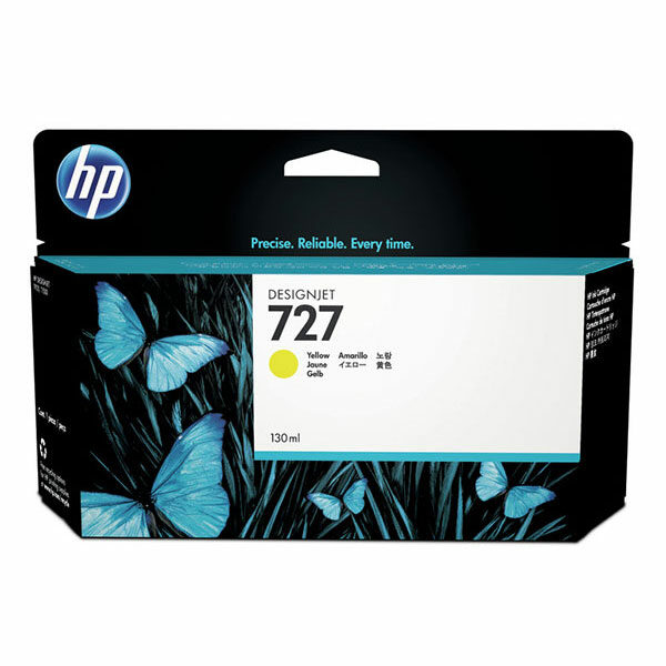 HP 727 (F9J78A) Yellow Original Ink Cartridge (300 ml)