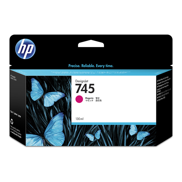 HP 745 (F9J95A) Magenta Original Ink Cartridge (130 ml)