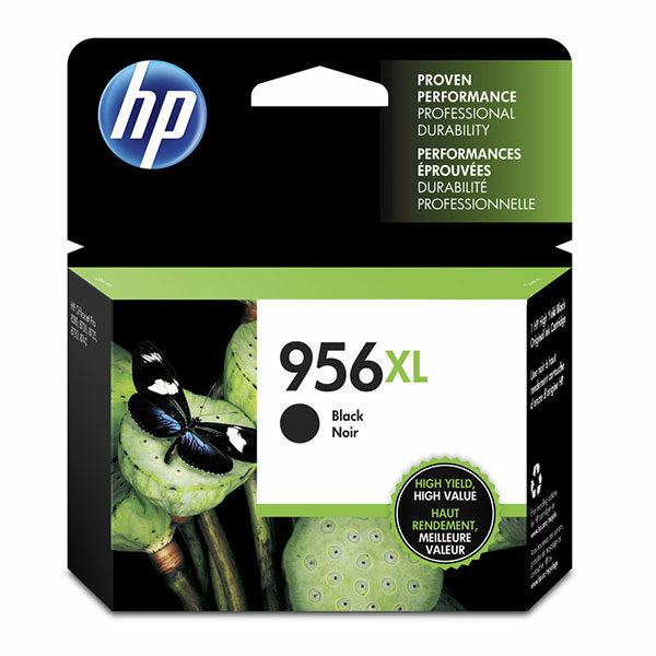 HP 956XL (L0R39AN) High Yield Black Original Ink Cartridge (3000 Yield)