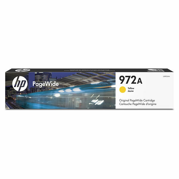 HP 972A (L0R92AN) Yellow Original PageWide Cartridge (3000 Yield)