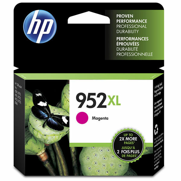 HP 952XL (L0S64AN) High Yield Magenta Original Ink Cartridge (1600 Yield)