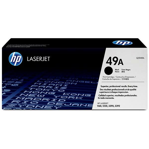 HP 49A (Q5949AG) Black Original LaserJet Toner Cartridge for US Government (2500 Yield)