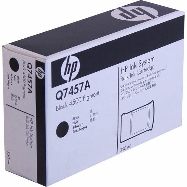 HP (Q7457A) Black 4500 Pigment Bulk Ink Cartridge