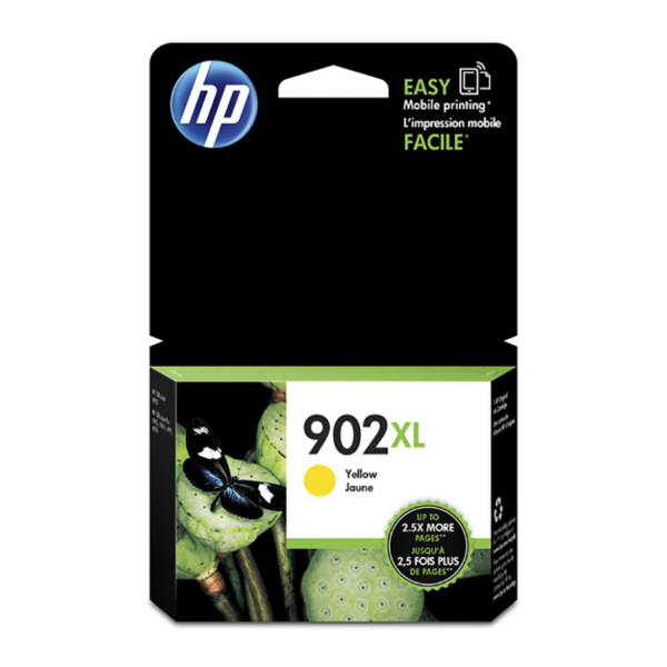 HP 902XL (T6M10AN) Yellow Original Ink Cartridge (825 Yield)