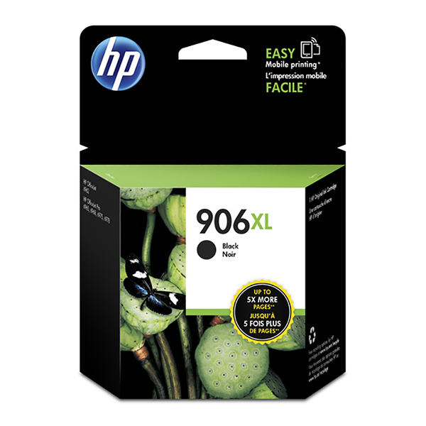 HP 906XL (T6M18AN) Black Original Ink Cartridge (1500 Yield)