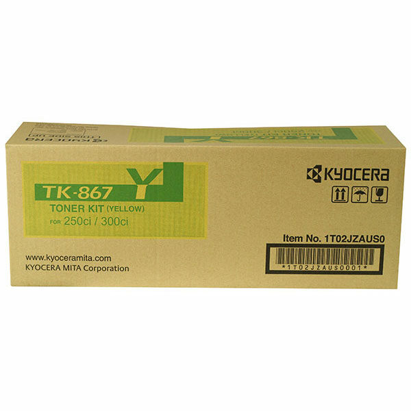 Kyocera Yellow Toner Cartridge (12000 Yield)