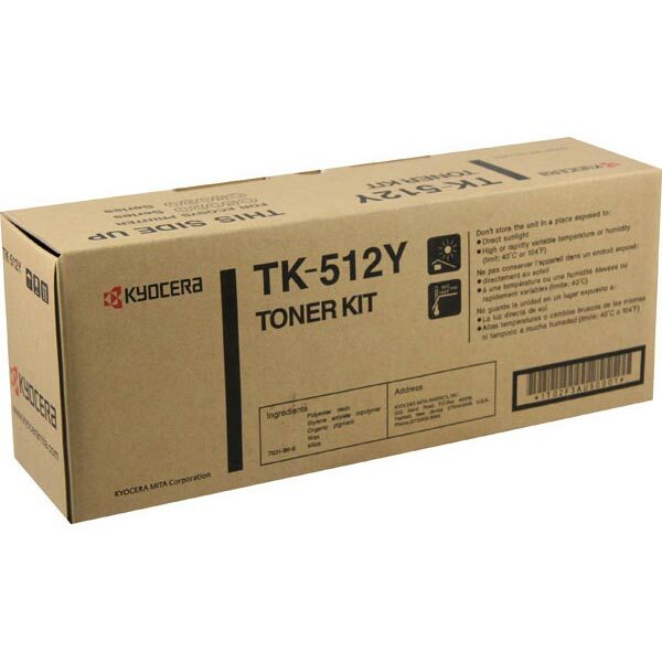 Kyocera Yellow Toner Cartridge (8000 Yield)