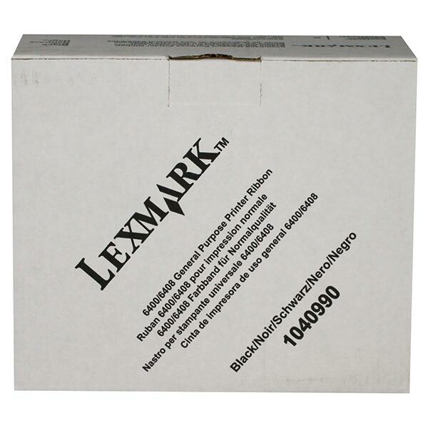 Lexmark General Purpose Black Printer Ribbon (20M Characters) (6/Box)