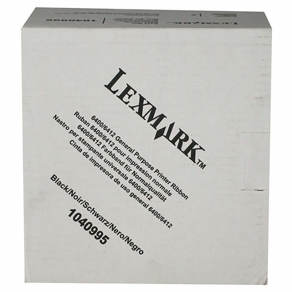 Lexmark General Purpose Black Printer Ribbon (30M Characters) (6/Box)