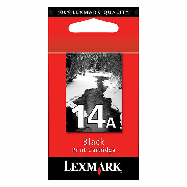 Lexmark (#14A) Black Ink Cartridge (175 Yield)