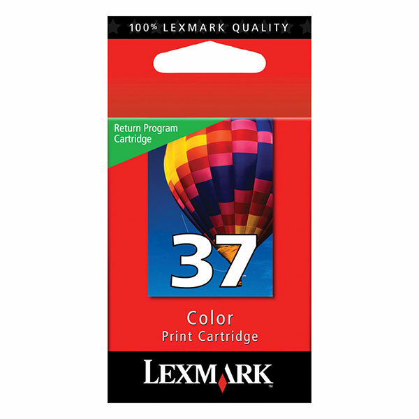 Lexmark (#37) Color Return Program Ink Cartridge (150 Yield)