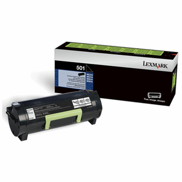 Lexmark (500UG) Ultra High Yield Return Program Toner Cartridge for US Government (20000 Yield) (TAA Compliant Version of 50F0UA0)