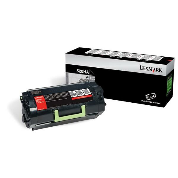 Lexmark (520HA) High Yield Toner Cartridge (25000 Yield)