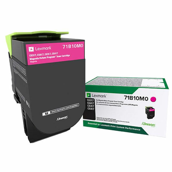 Lexmark Magenta Return Program Toner Cartridge (2300 Yield)