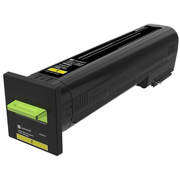 Lexmark Yellow Return Program Toner Cartridge for US Government (8000 Yield) (TAA Compliant Version of 72K10Y0)