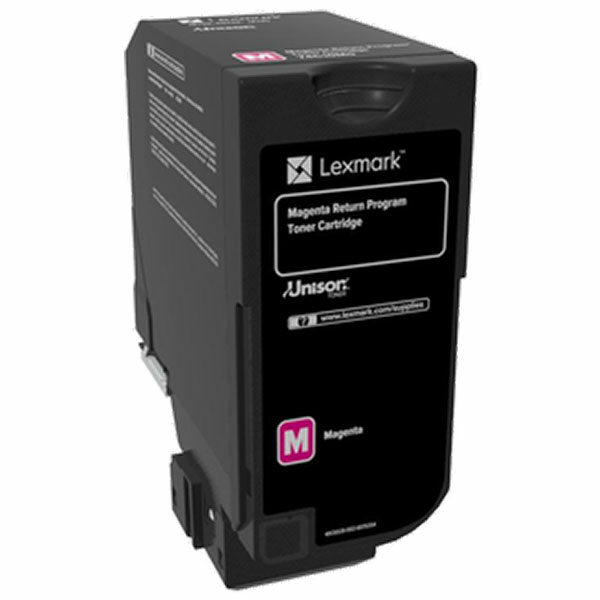 Lexmark Magenta Return Program Toner Cartridge for US Government (3000 Yield) (TAA Compliant Version of 74C10M0)