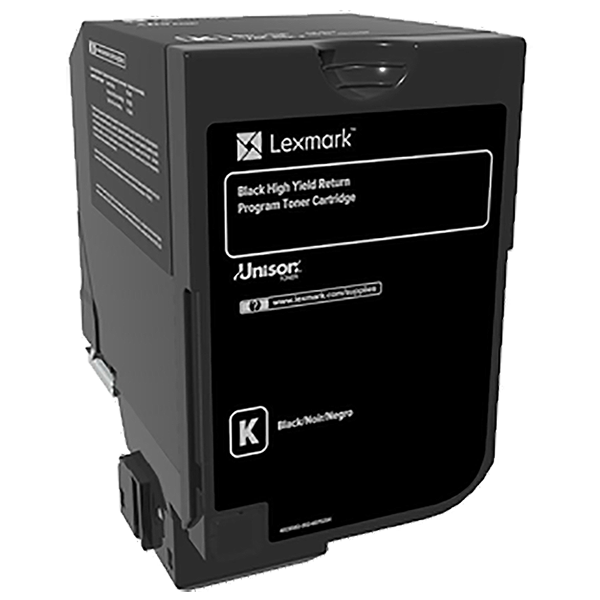 Lexmark High Yield Black Return Program Toner Cartridge (20000 Yield)