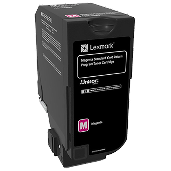 Lexmark Magenta Return Program Toner Cartridge (7000 Yield)