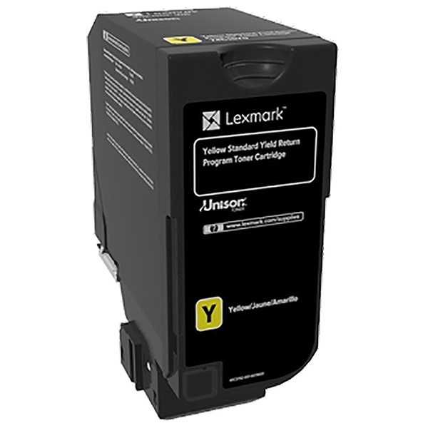 Lexmark Yellow Return Program Toner Cartridge (7000 Yield)