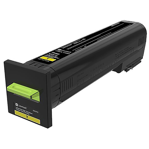 Lexmark Extra High Yield Yellow Return Program Toner Cartridge (22000 Yield)